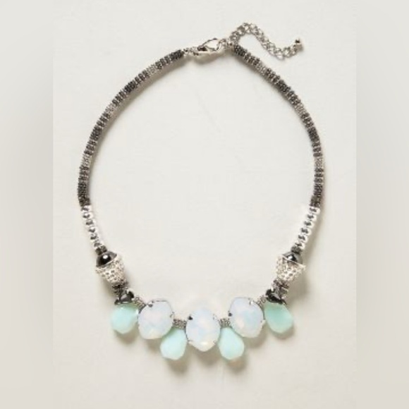 Silver statement necklace from anthropologie - Picture 1 of 5